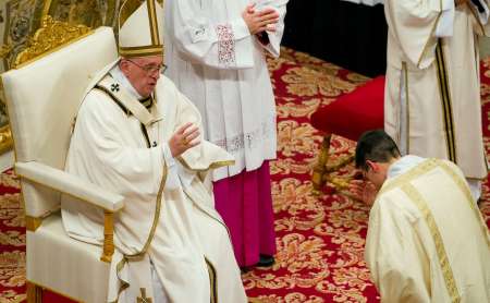 Vigilia di Natale di Miles Christi con il Papa Francesco 2015